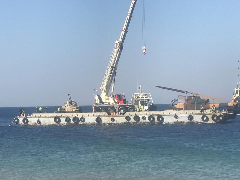 إطلاق أول متحف عسكري تحت الماء بالأردن