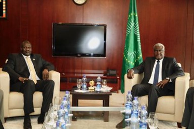 رئيس مفوضية الاتحاد الأفريقي موسى فكي