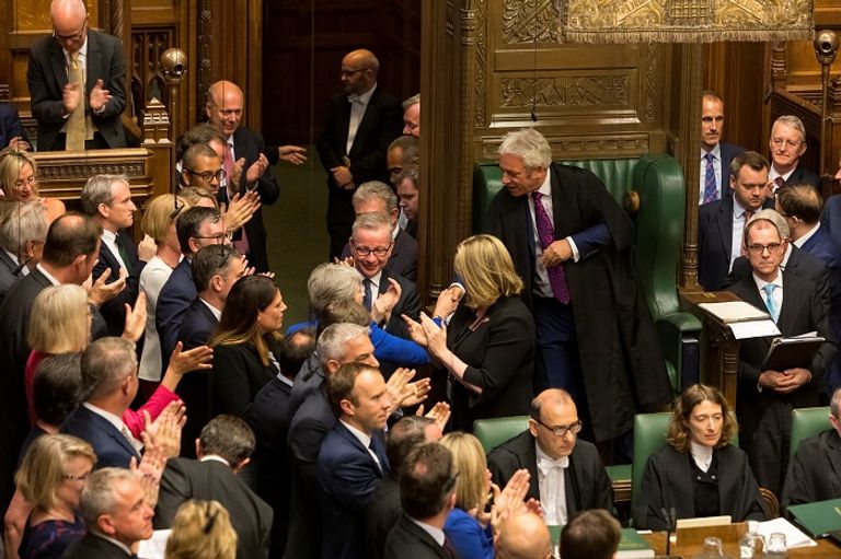 رئيسة الوزراء البريطانية السابقة تيريزا ماي