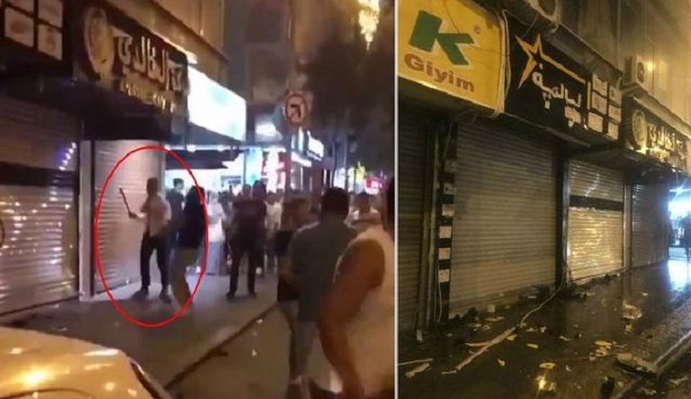 الهجوم على محلات السوريين في تركيا الرئيس التركي رجب طيب أردوغان