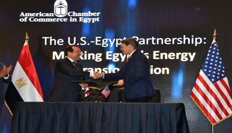 شراكة مصرية أمريكية في قطاع الطاقة