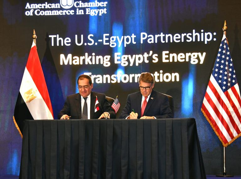 شراكة مصرية أمريكية في قطاع الطاقة