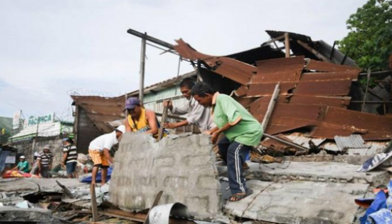 أضرار زلزال في الفلبين - أرشيفية