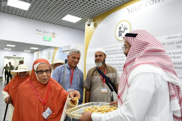 الحجاج التونسيون يصلون إلى المدينة المنورة