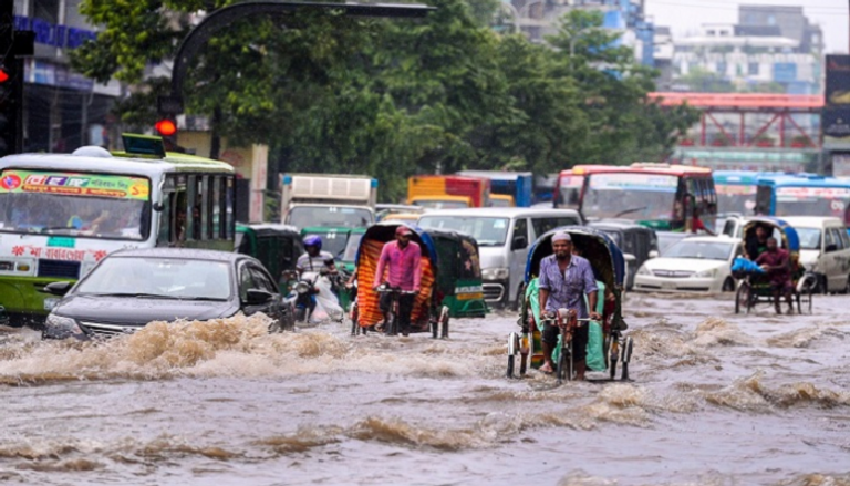 6 ملايين شخص تضرروا جراء الفيضانات في بنجلاديش