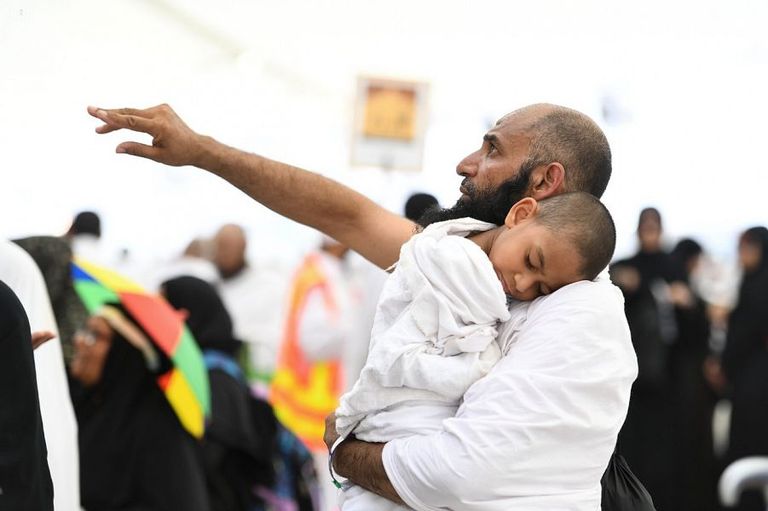 الأمصال والتطعيمات تقي الأطفال من الإصابة بالأمراض خلال الحج