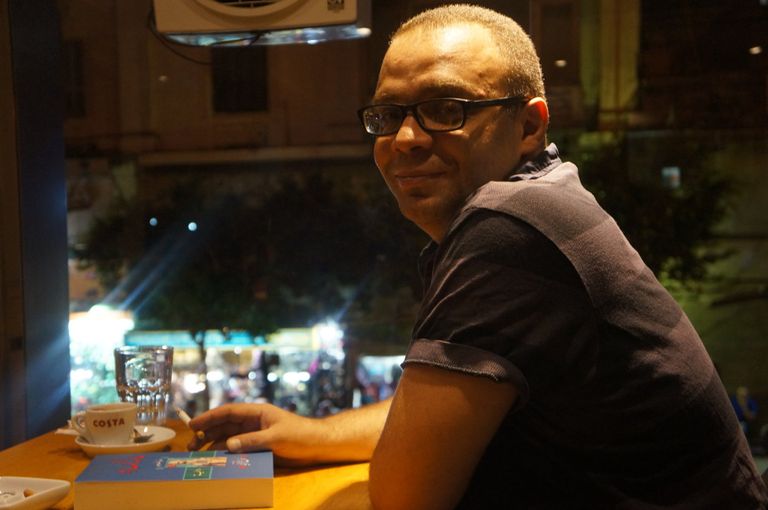 الروائي أحمد الفخراني