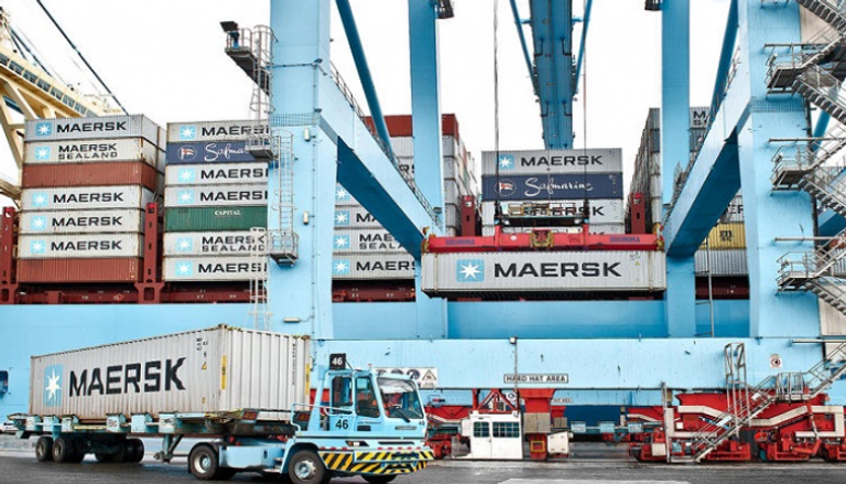 ميرسك أكبر مشغل أسطول سفن حاويات في العالم