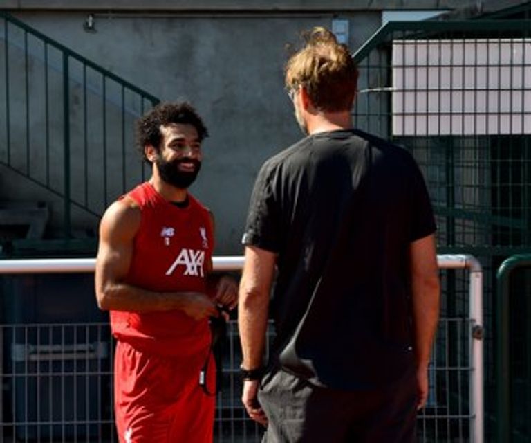 محمد صلاح يعود لتدريبات ليفربول