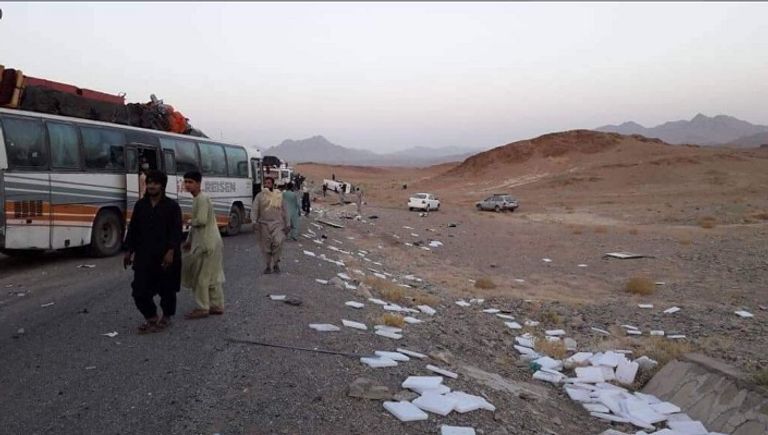 صورة متداولة للحادث صورة متداولة للحادث