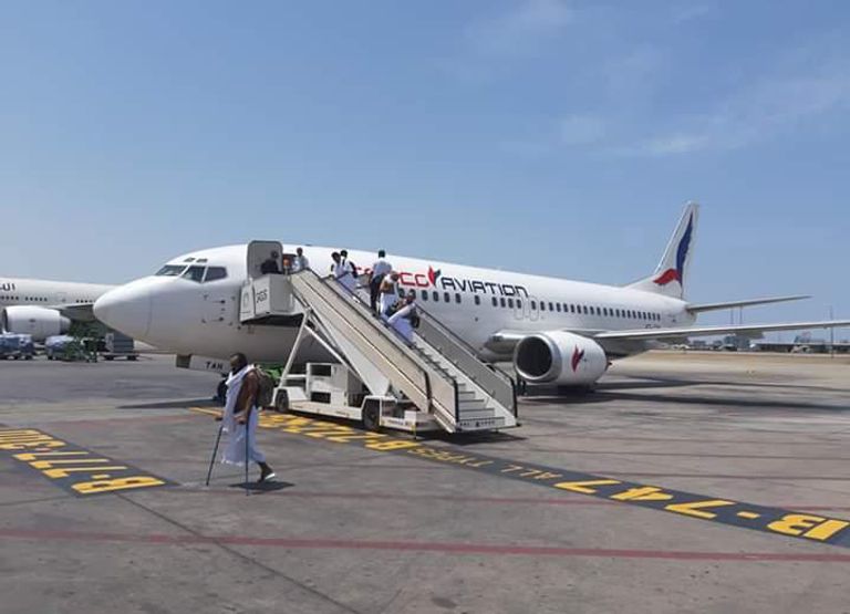 بمنحة من محمد بن زايد ..دفعة جديدة من حجاج اليمن