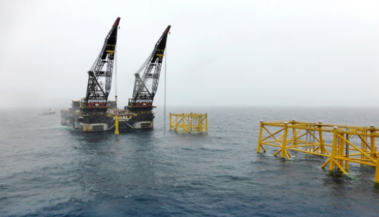 منصة نفطية في بحر الشمال بالنرويج - رويترز