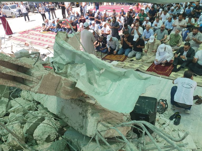 قمع الفلسطينيين في وادي الحمص