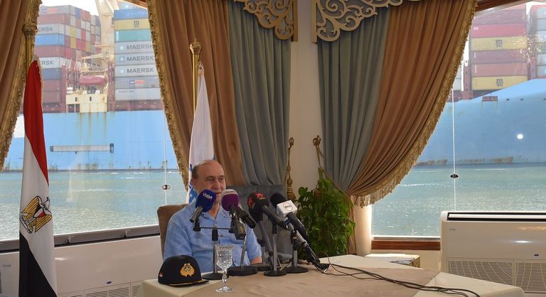 المجرى الملاحي في قناة السويس