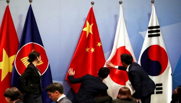 مطالب صينية لكوريا الجنوبية واليابان بدعم التجارة الحرة
