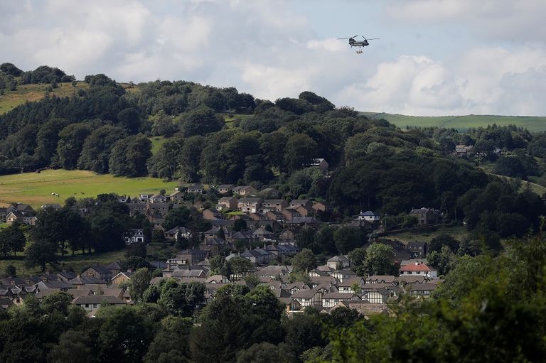 انهيار جزئي لجدار سد في بلدة ويلي بريدج البريطانية