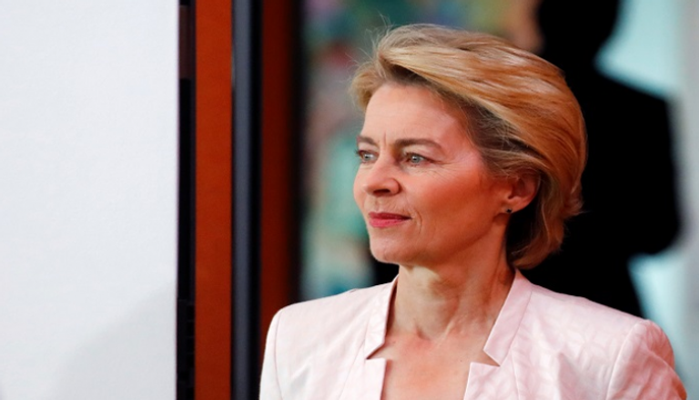 الرئيسة المقبلة للمفوضية الأوروبية أورسولا فون دير لايين - رويترز 