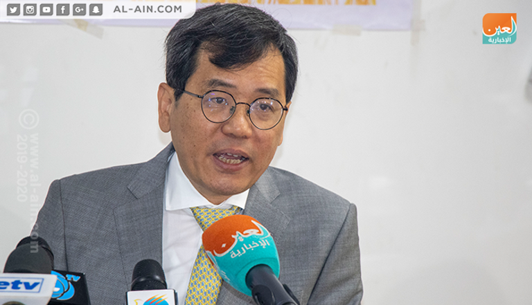 مراسم توقيع اتفاق تقديم المساعدات الإنسانية