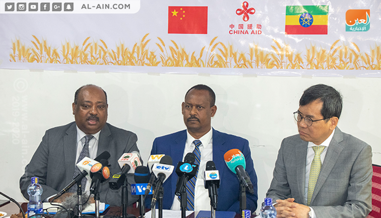 مراسم توقيع اتفاق تقديم المساعدات الإنسانية