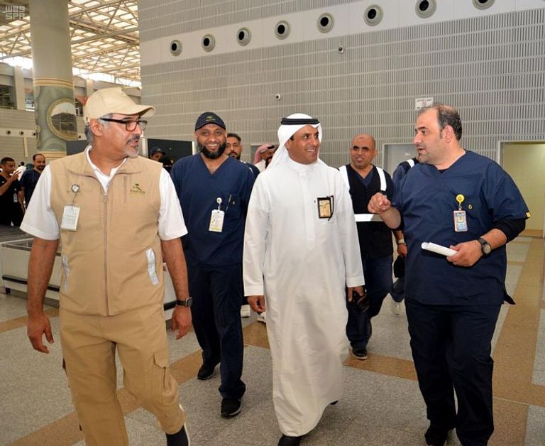 خدمات عالية الجودة لحجاج بيت الله الحرام