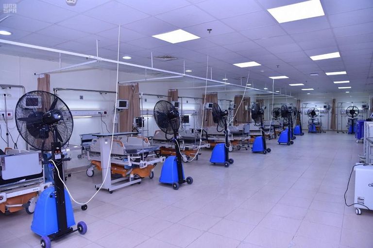 المستشفى يضم 320 سريراً منها 36 للطوارئ