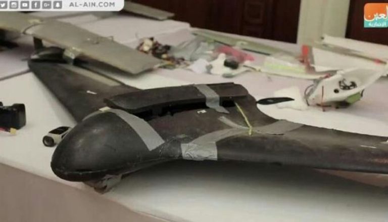 طائرة تجسس حوثية أسقطتها القوات اليمنية سابقا
