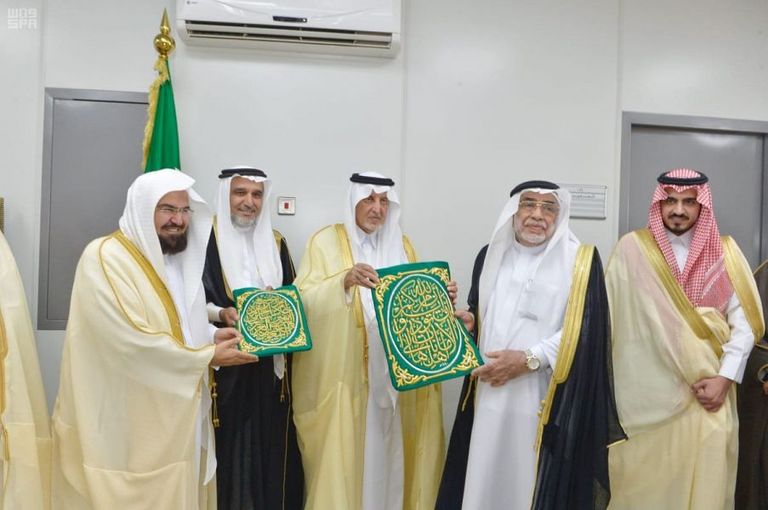 الأمير خالد الفيصل خلال جولته في المشاعر المقدسة