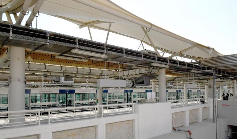 مشروع قطار المشاعر المقدسة يشتمل على 9 محطات مرتفعة عن الأرض