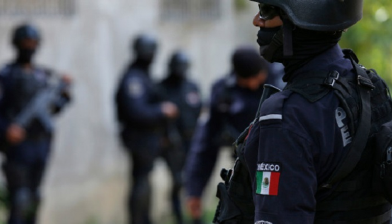 عناصر الشرطة المكسيكية