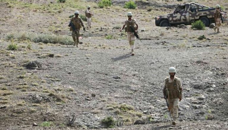 قوات للواء 35 مدرع بالجيش اليمني بتعز