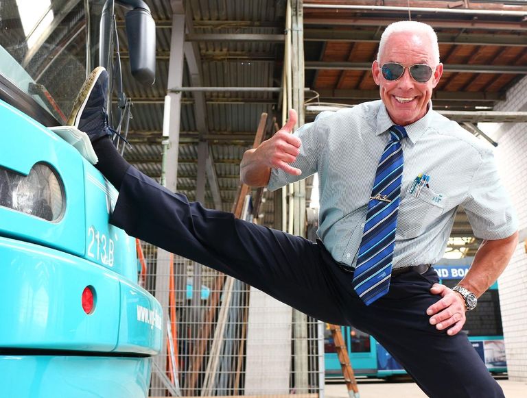 سائق الترام بيتر فيرث