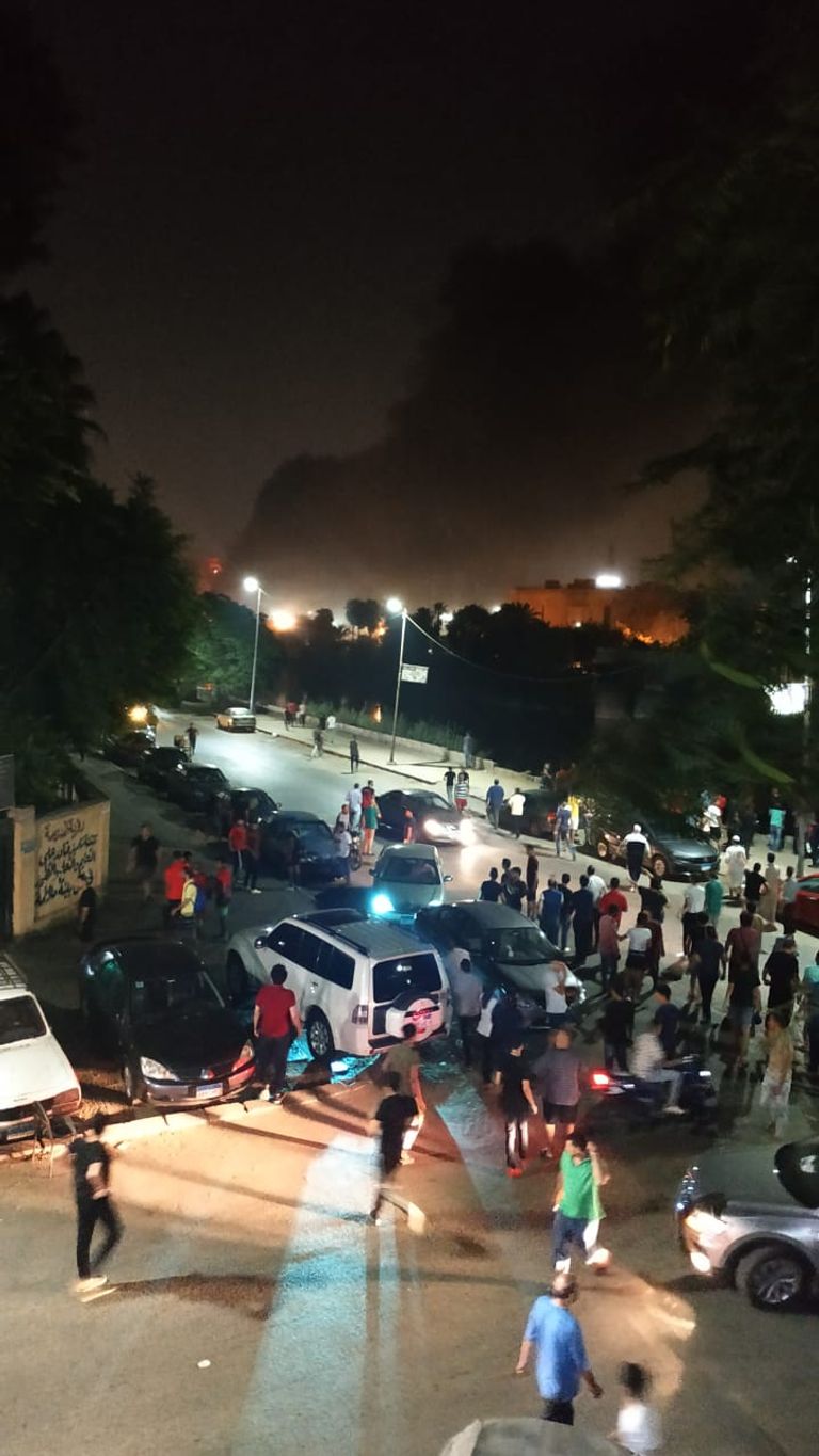 صورة من موقع الحادث