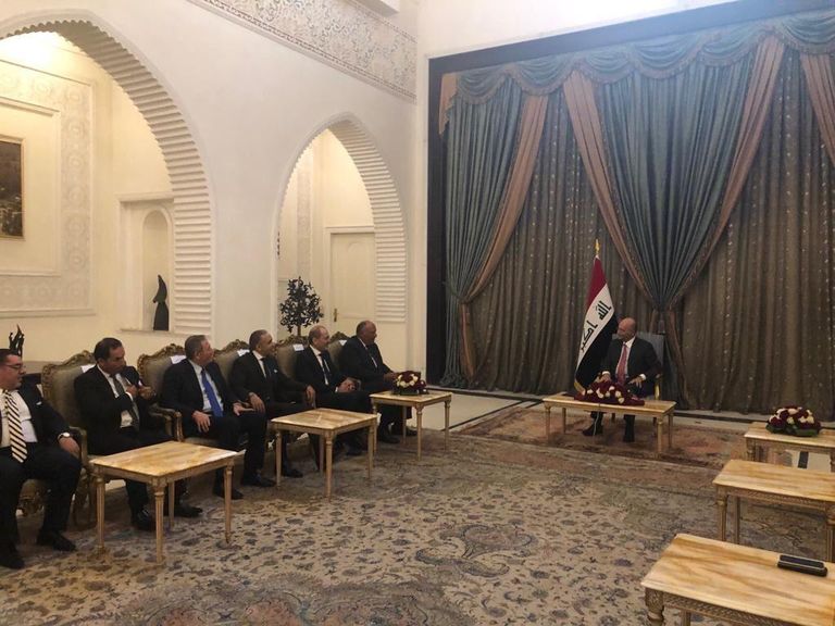 جانب من الاجتماع الثلاثي المشترك 