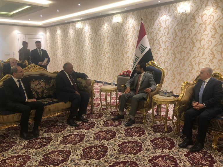 جانب من الاجتماع الثلاثي المشترك 