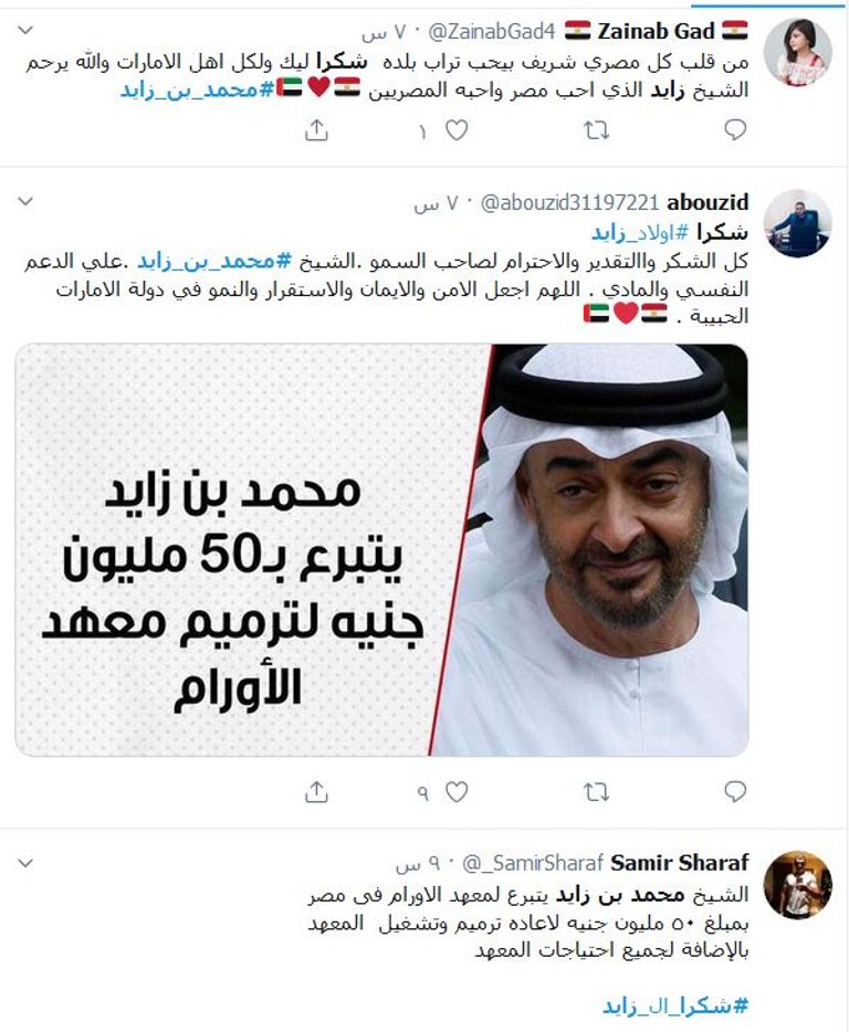 الشيخ محمد بن زايد آل نهيان - أرشيفية