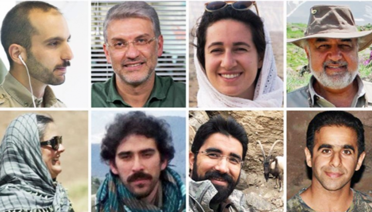 إيران تحتجز 8 ناشطين بيئيين منذ 18 شهرا