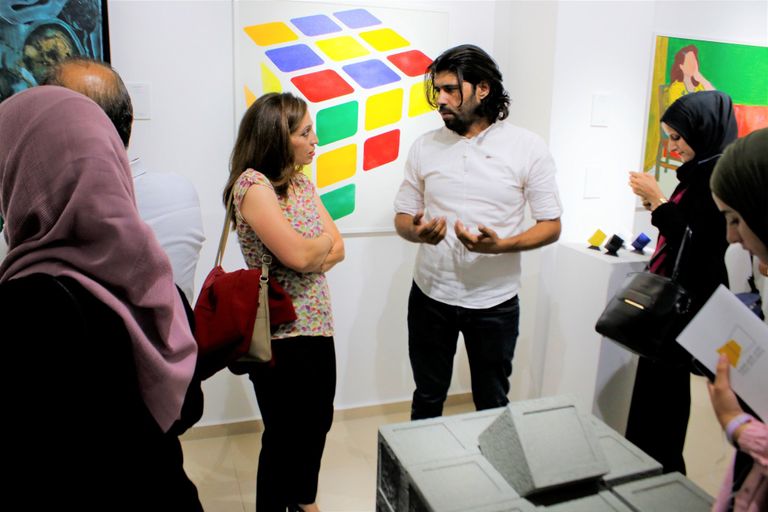 جانب من أعمال المعرض