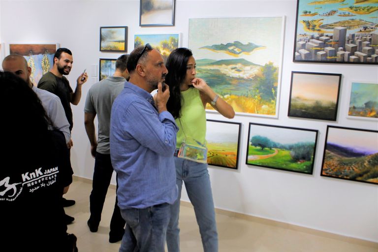 جانب من أعمال المعرض