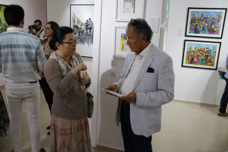 جانب من أعمال المعرض