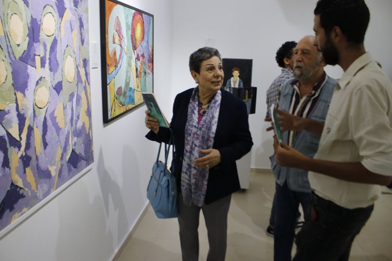 جانب من أعمال المعرض