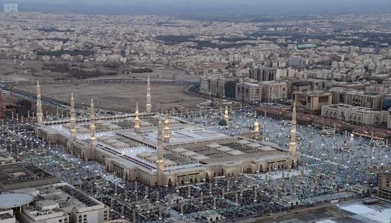المسجد النبوي مر بتوسعات متلاحقة عبر التاريخ