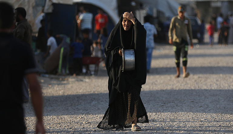 الدمار سبب نزوح عشرات الألاف من الموصل