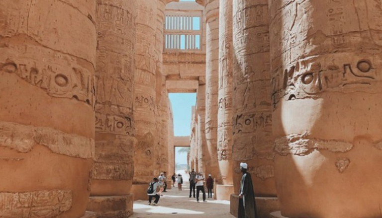 إحدى مناطق السياحة في مصر 