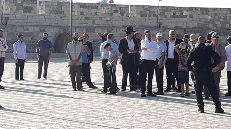 اقتحامات المسجد الأقصى اليوم الأربعاء