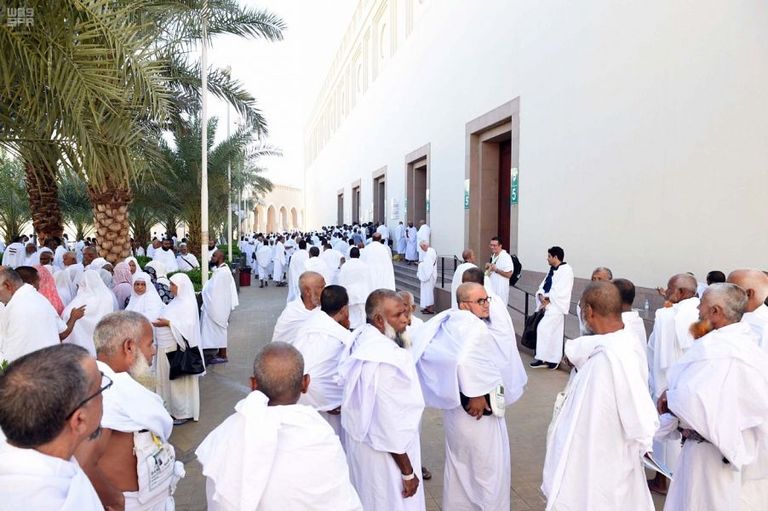 تفويج الحجاج من المدينة المنورة إلى مكة المكرمة والمشاعر المقدسة