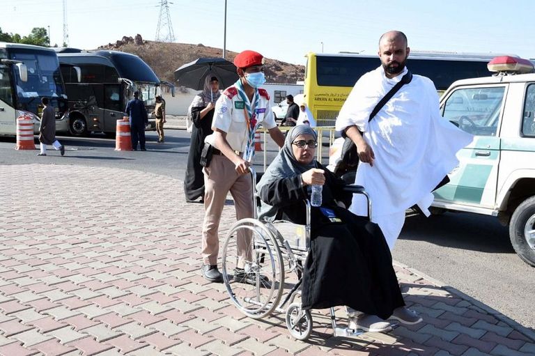 تفويج الحجاج من المدينة المنورة إلى مكة المكرمة والمشاعر المقدسة