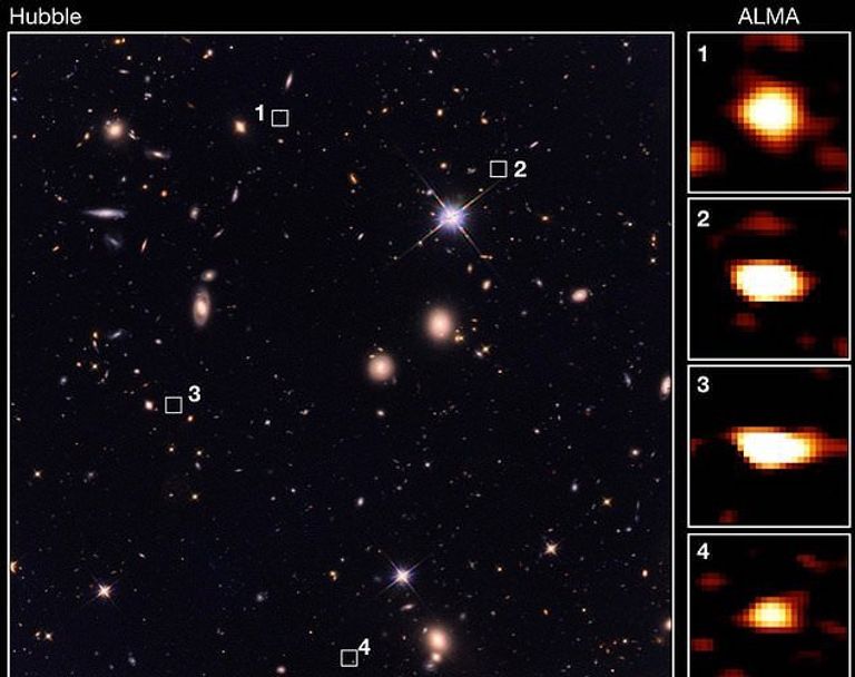 المجرات تكشف عن غموض أول ملياري عام من عمر الكون