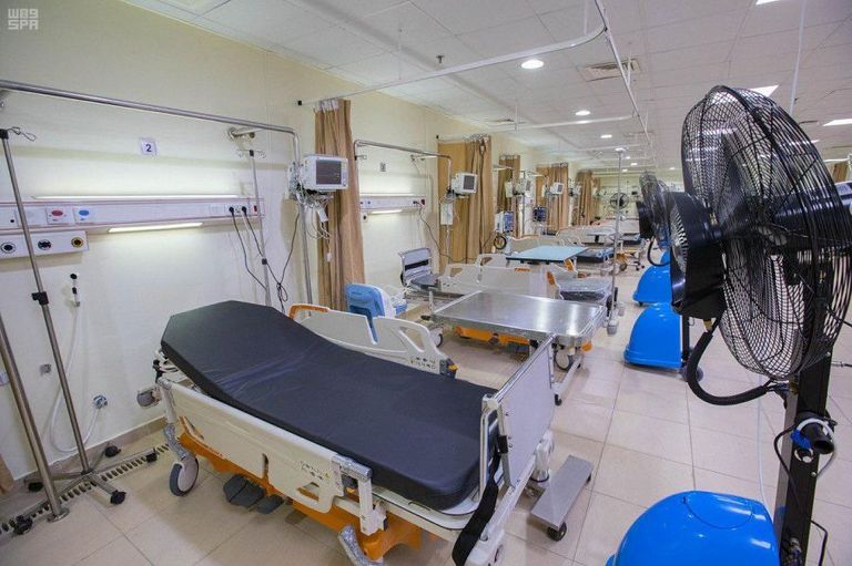 مراوح الرذاذ أثبتت فاعليتها في التعامل مع حالات الإجهاد الحراري