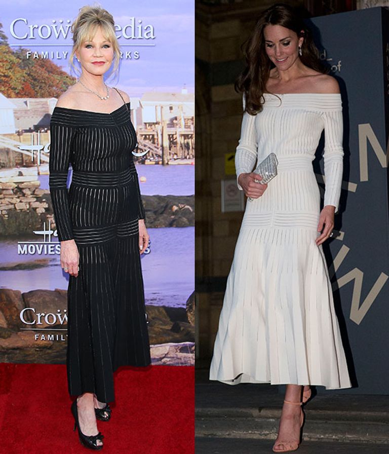 النجمات يقلدن إطلالات دوقات العائلة المالكة البريطانية