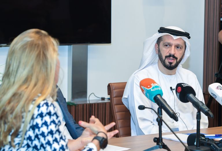 اجتماع المائدة المستديرة للإعلاميين الذي نظمته جامعة خليفة الأربعاء